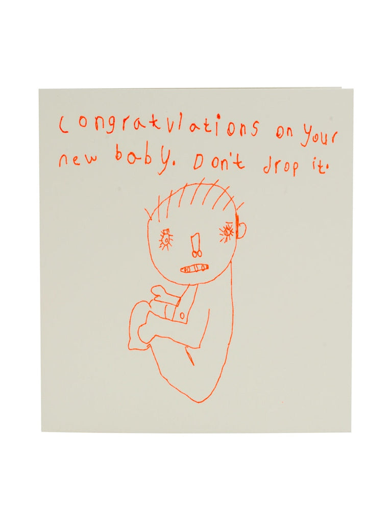 Congratulations on your new baby card - Different Kind